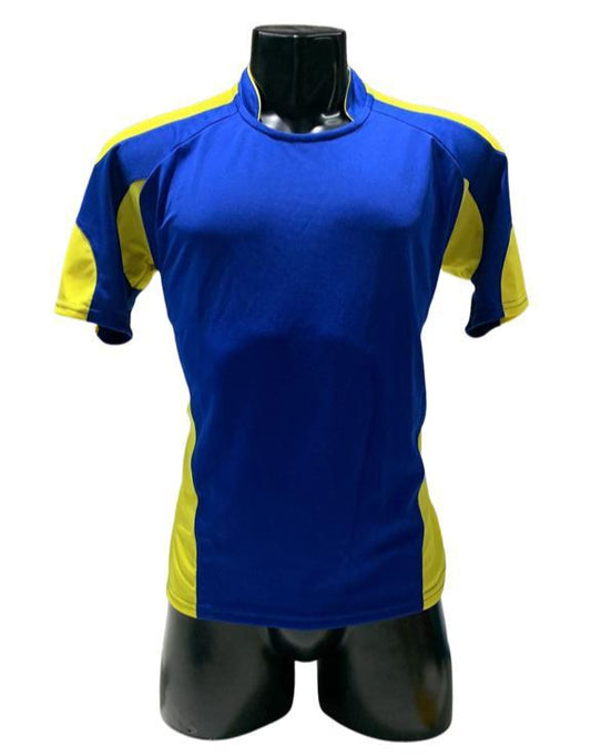 Camiseta B Azul rey - Amarillo