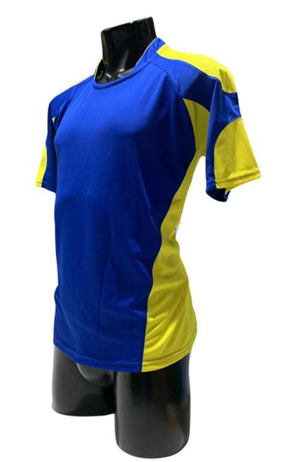Camiseta B Azul rey - Amarillo