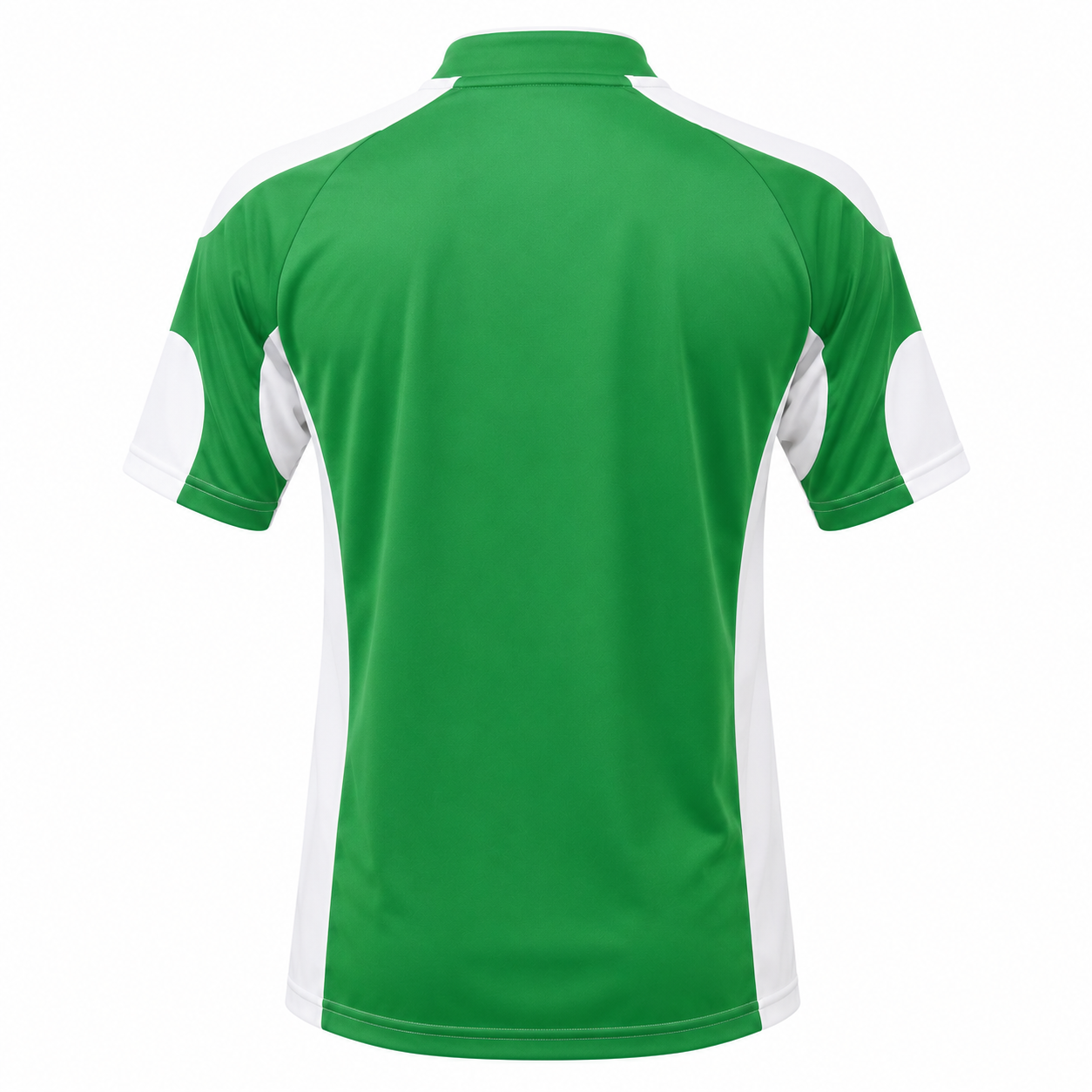 Camiseta B Verde - Blanco