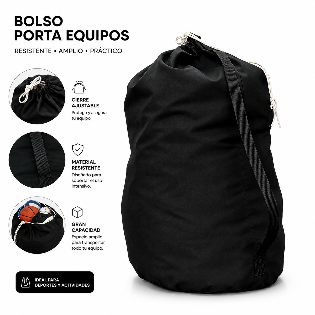 Bolso Porta Equipo Deportivo | LJS