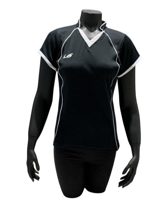 Camiseta dama Negro - Blanco