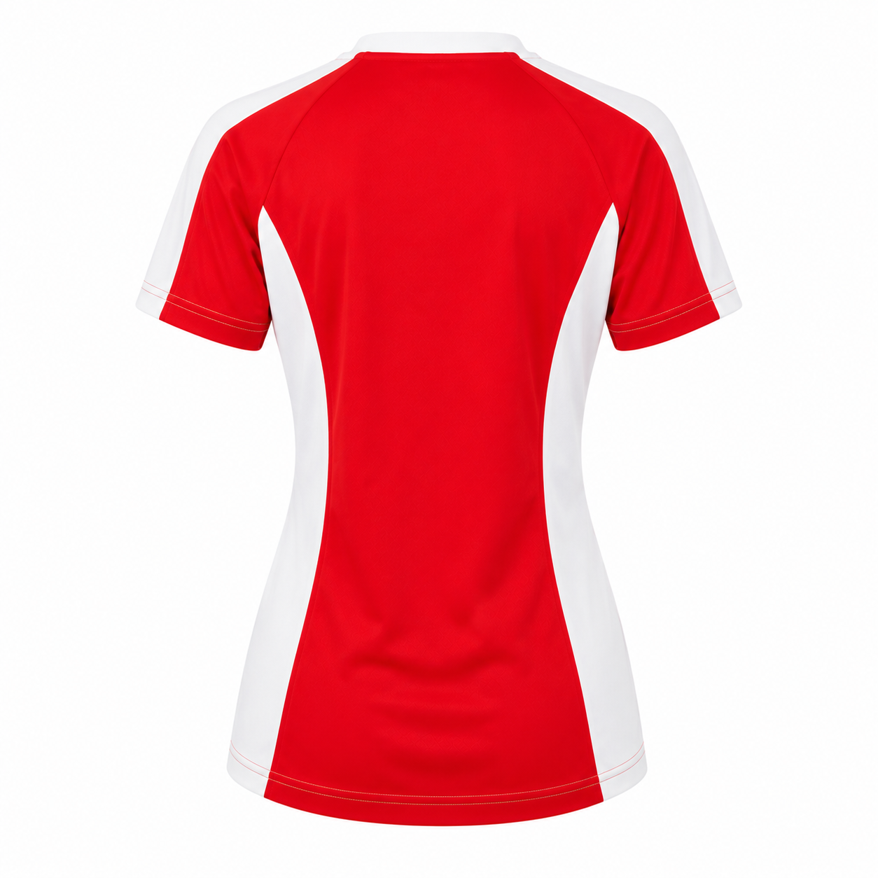 Camiseta dama Rojo - Blanco