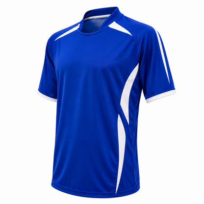 Camiseta Doxy Azul Rey - Blanco