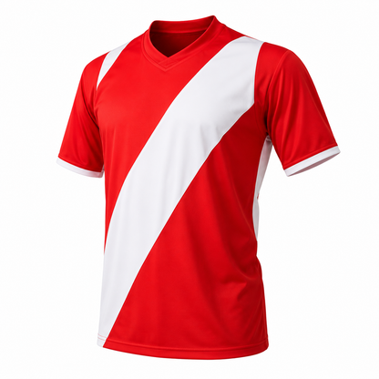 Camiseta R Especial Rojo - Blanco