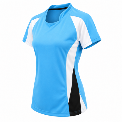 Camiseta dama Valquiria Calipso - Blanco - Negro