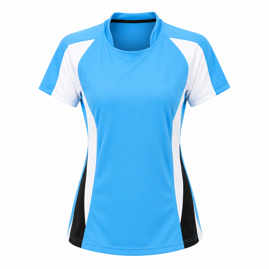 Camiseta dama Valquiria Calipso - Blanco - Negro