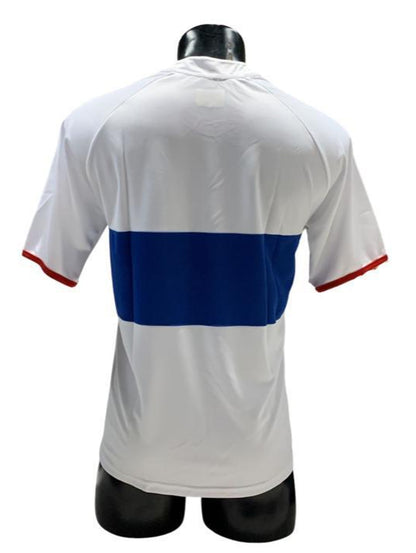 Camiseta Blanco - Azul - Rojo