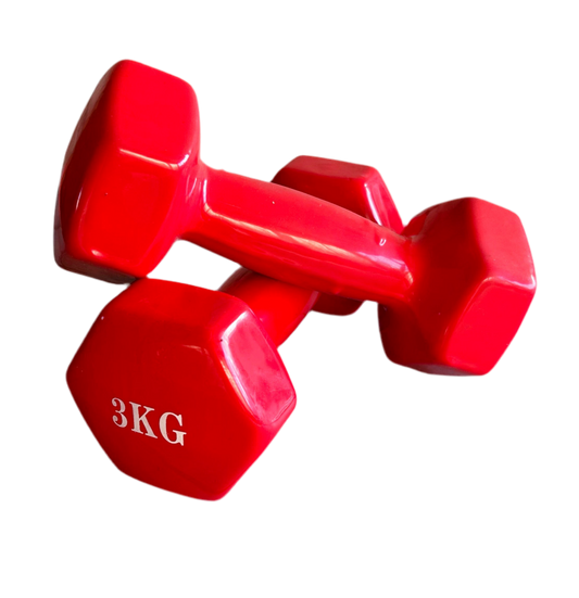 Mancuerna metal colores 3kg