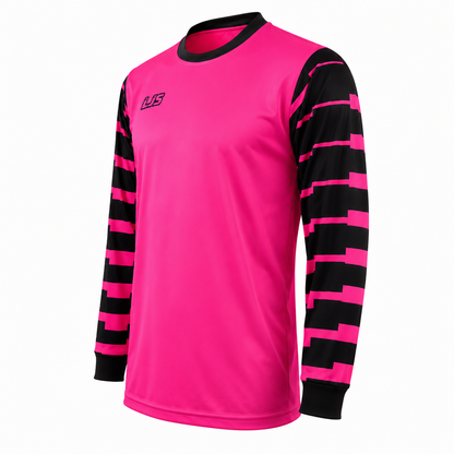 Camiseta Deportiva Dry Fit Sublimada Fucsia – Entrenamiento y Arquero de Fútbol