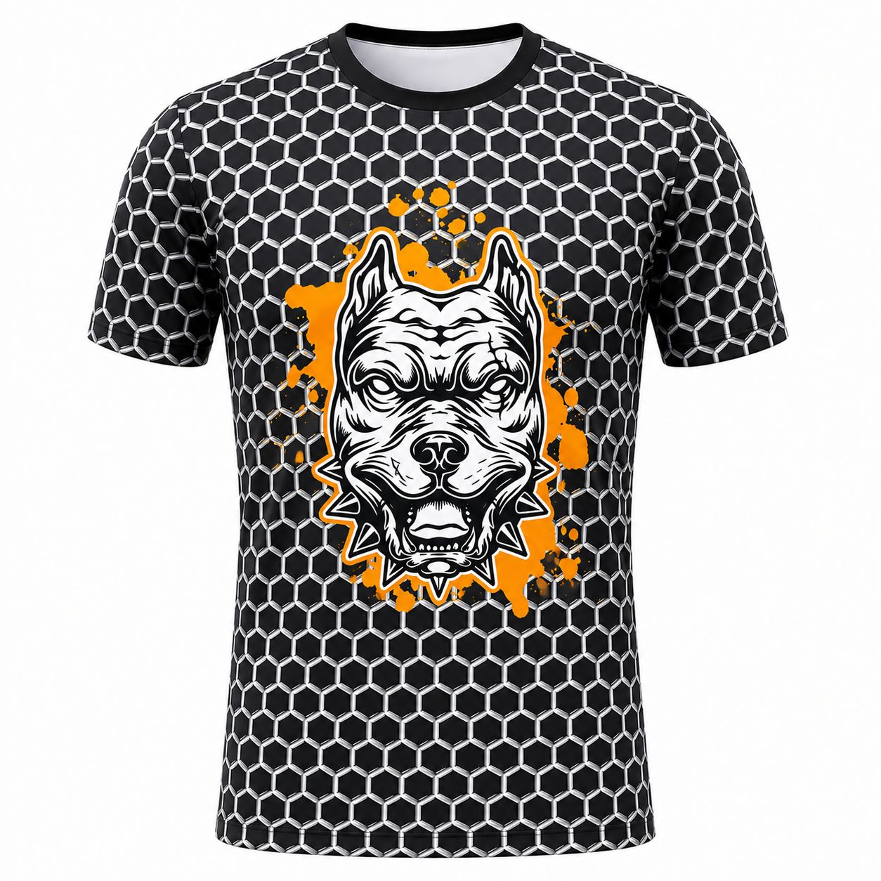 Camiseta Deportiva Dry Fit Sublimada Pitbull – Entrenamiento y Arquero de Fútbol
