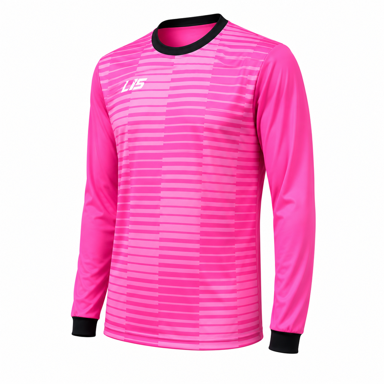 Camiseta Deportiva Dry Fit Sublimada Rosada – Entrenamiento y Arquero de Fútbol