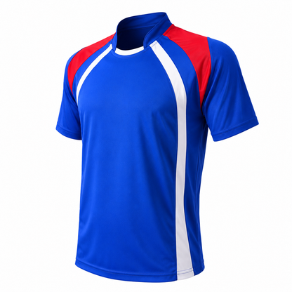 Camiseta Dinamo Oceano Blanco Rojo DryFit Personalizable | Confección Nacional