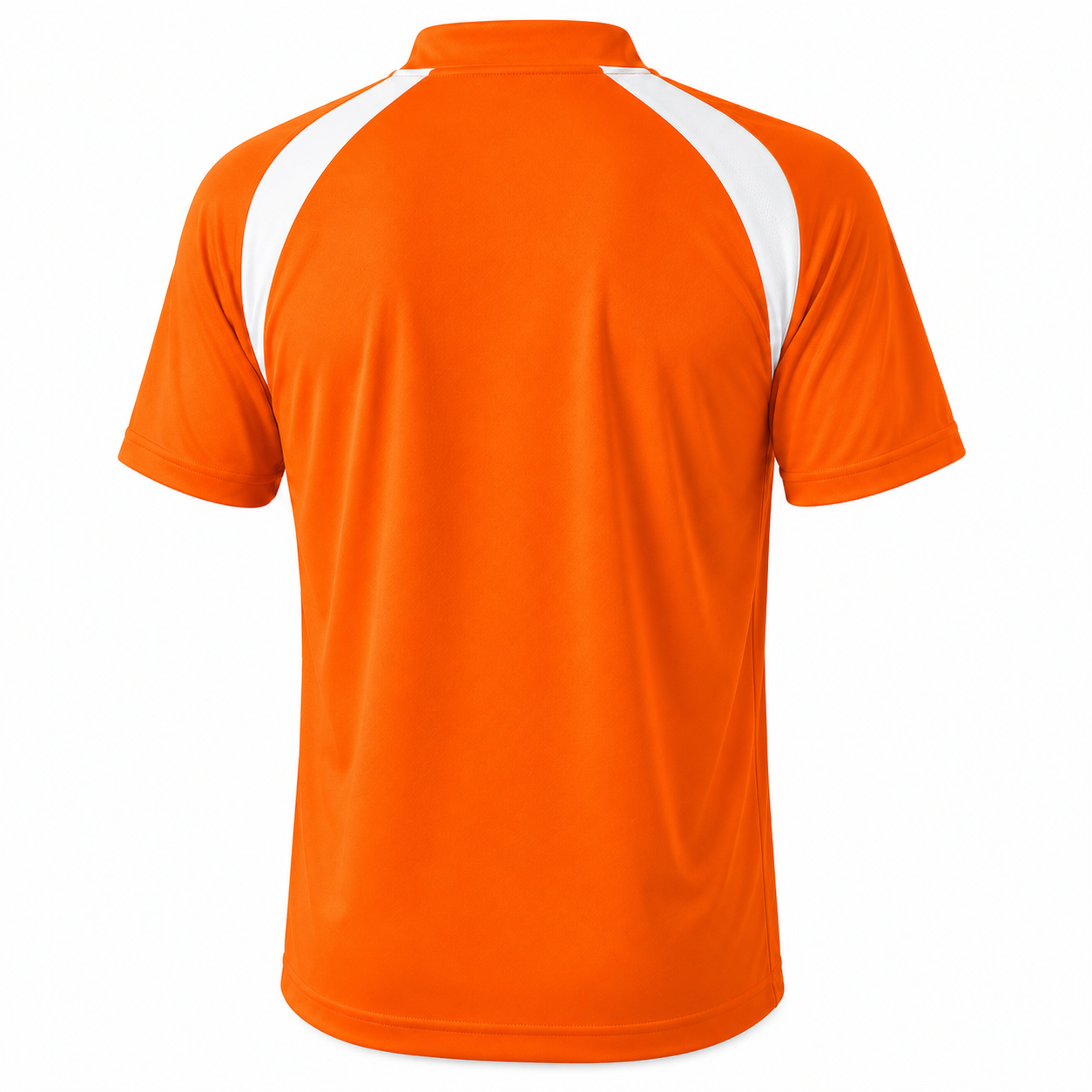 Camiseta Dínamo Naranja Blanco Personalizable | Confección Nacional