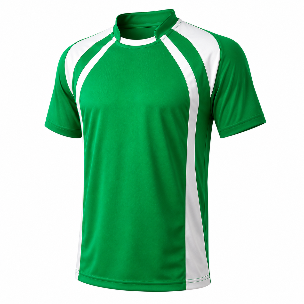Camiseta Dinamo Verde Blanco DryFit Personalizable | Confección Nacional