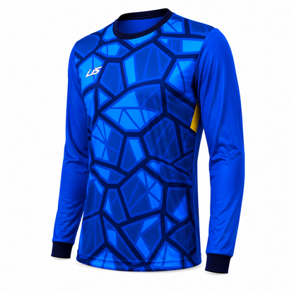 Camiseta Dry Fit Sublimada Azul – Alto Rendimiento para Entreno y Arquero