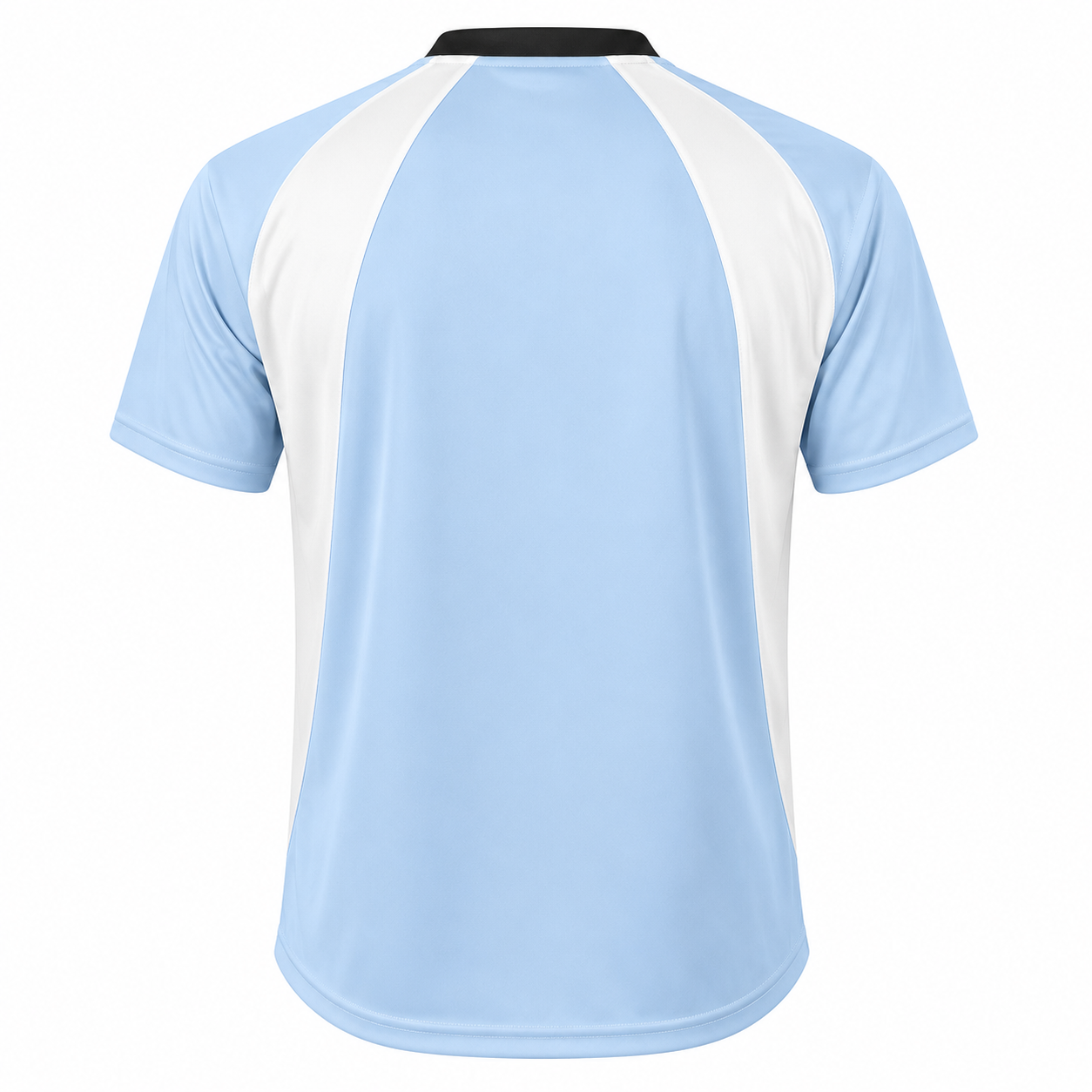 Camiseta Celeste/Blanco DryFit Personalizable | Confección Nacional