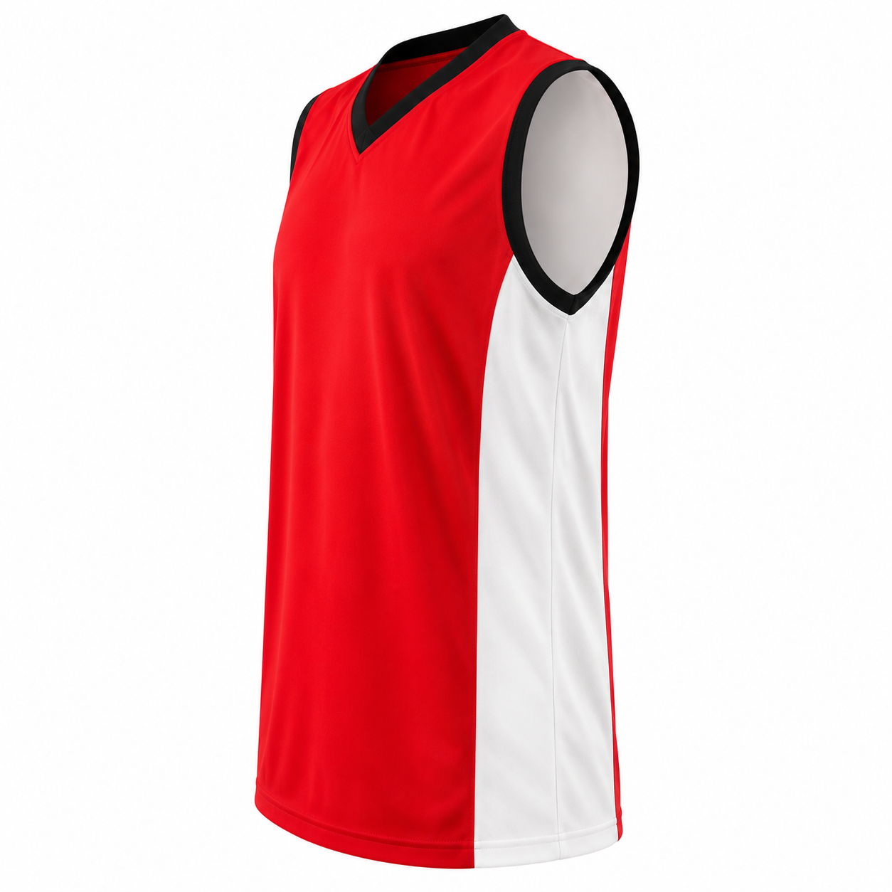 Camiseta Mundial Básquetbol Varón Rojo Negro Blanco | Confección Nacional