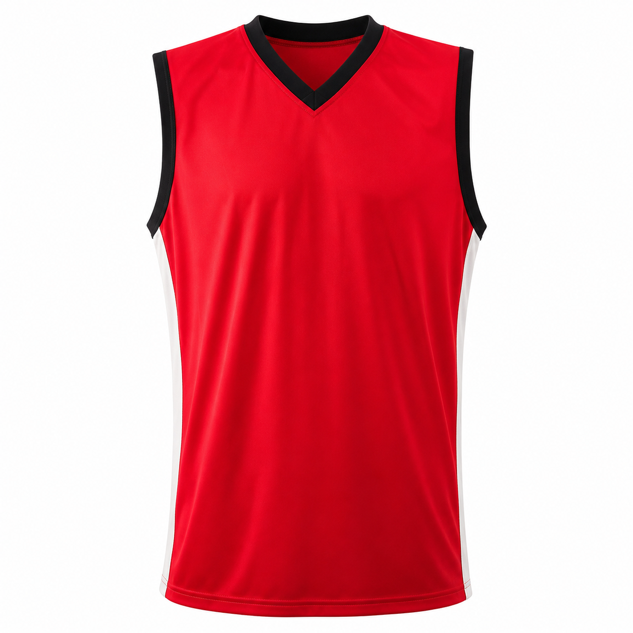 Camiseta Mundial Básquetbol Varón Rojo Negro Blanco | Confección Nacional