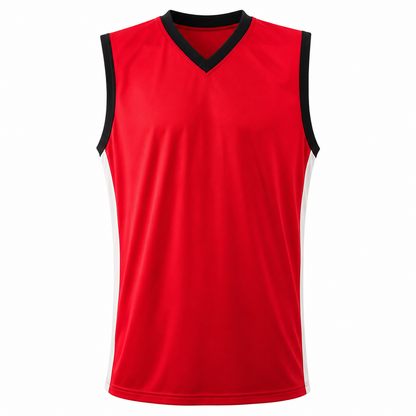 Camiseta Mundial Básquetbol Varón Rojo Negro Blanco | Confección Nacional