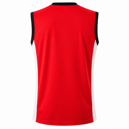 Camiseta Mundial Básquetbol Varón Rojo Negro Blanco | Confección Nacional