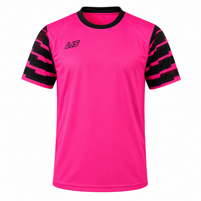 Camiseta Deportiva Dry Fit Sublimada Fucsia – Entrenamiento y Arquero de Fútbol