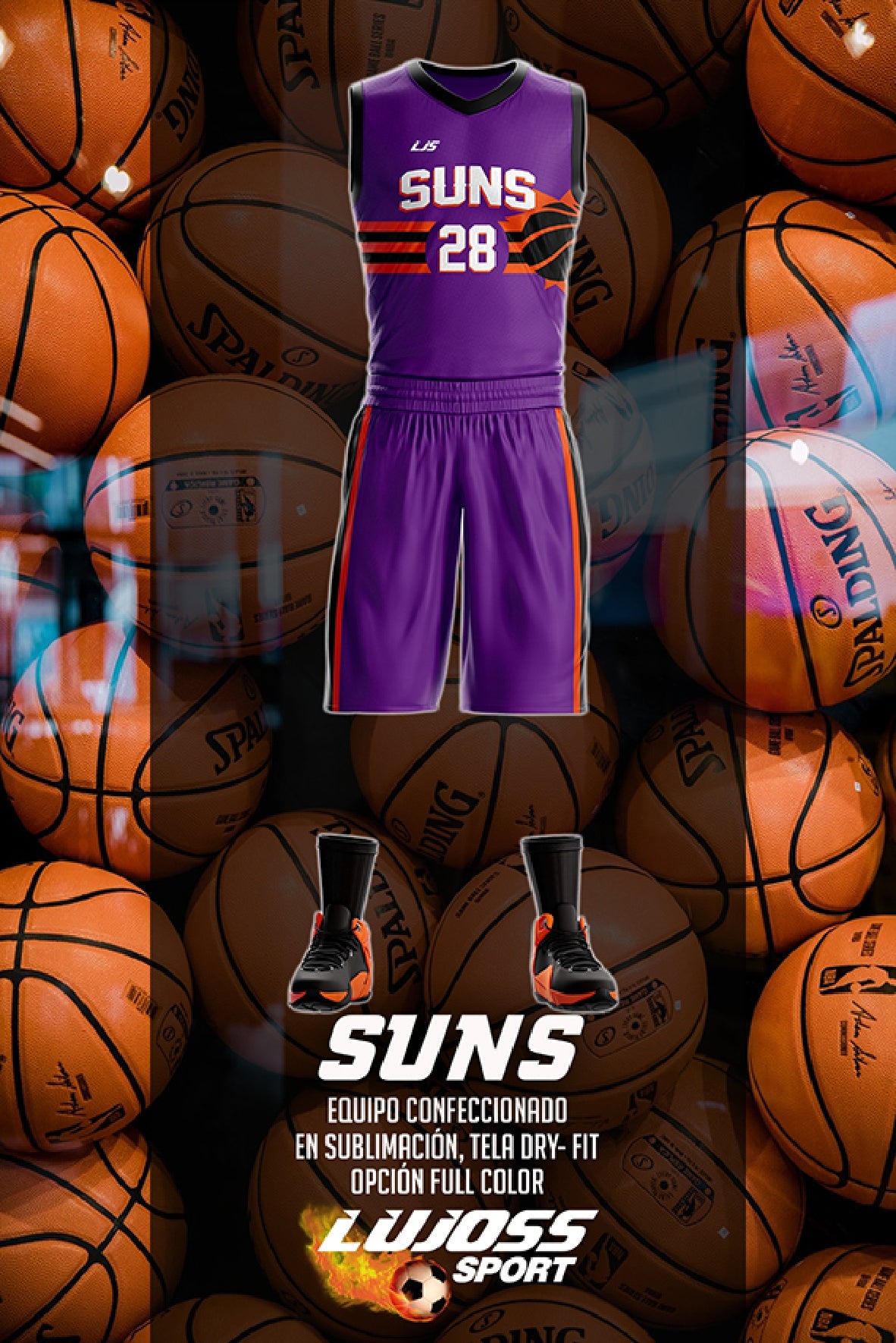 Equipo sublimado basquetbol personalizadas adulto