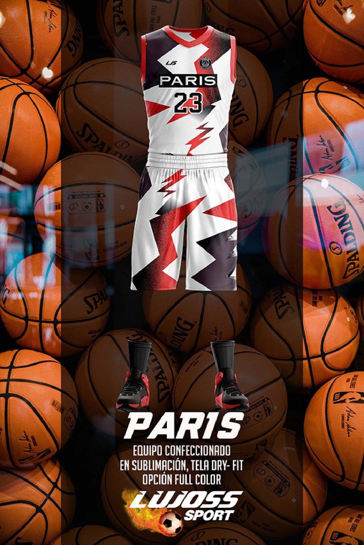 Equipo sublimado basquetbol personalizadas adulto