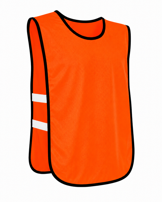 Peto Deportivo Naranja Flúor con Elástico