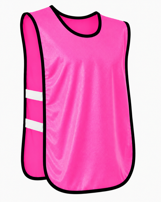 Petos Deportivo Fucsia Fluor Con Elásticos