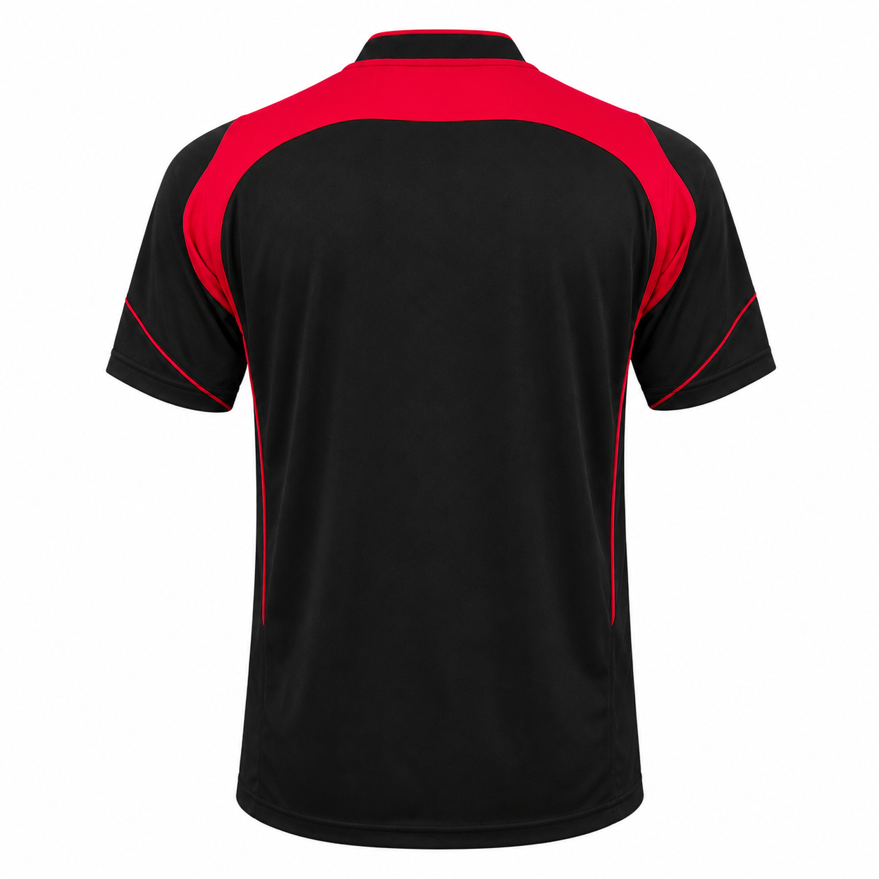 Camiseta y Short Negro - Rojo  Four