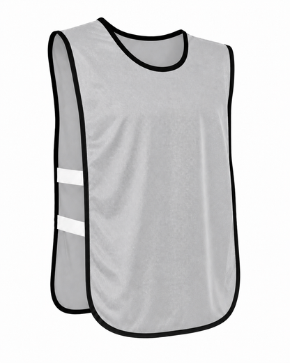 Petos Deportivo Gris Con Elásticos