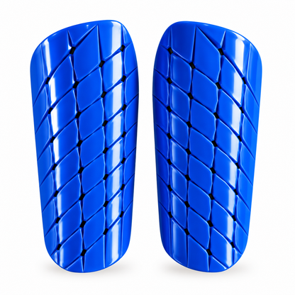 Canilleras de fútbol adulto sin velcro diseño rombos