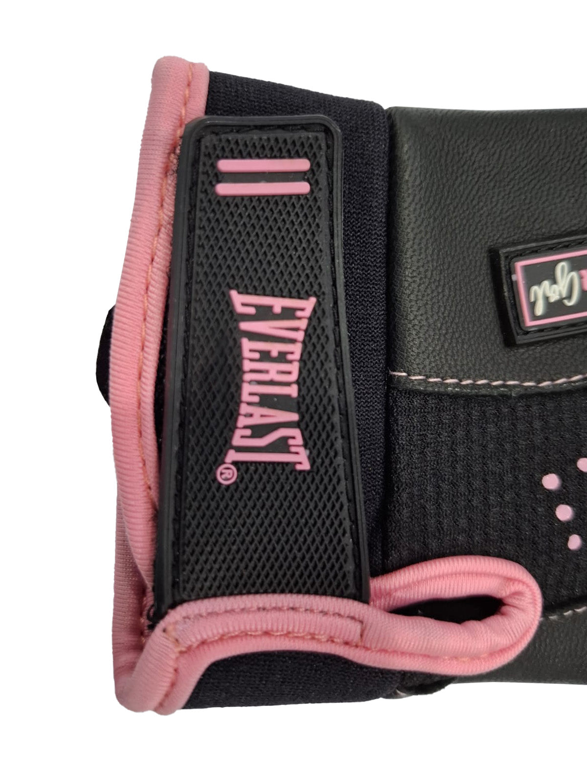 Guante fitnes eve plus mujer negro/rosado - Everlast