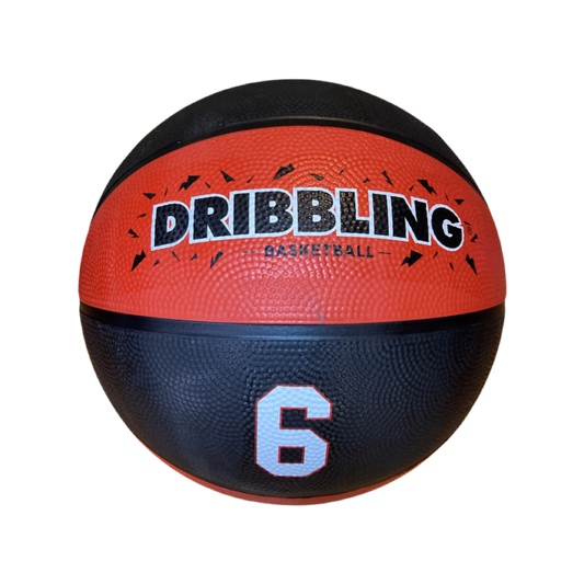 Balón Basquetbol Rojo con Negro DRB n°3 - n°5 - n°6 - n°7