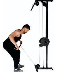 Estación de polea alta y baja sin disco