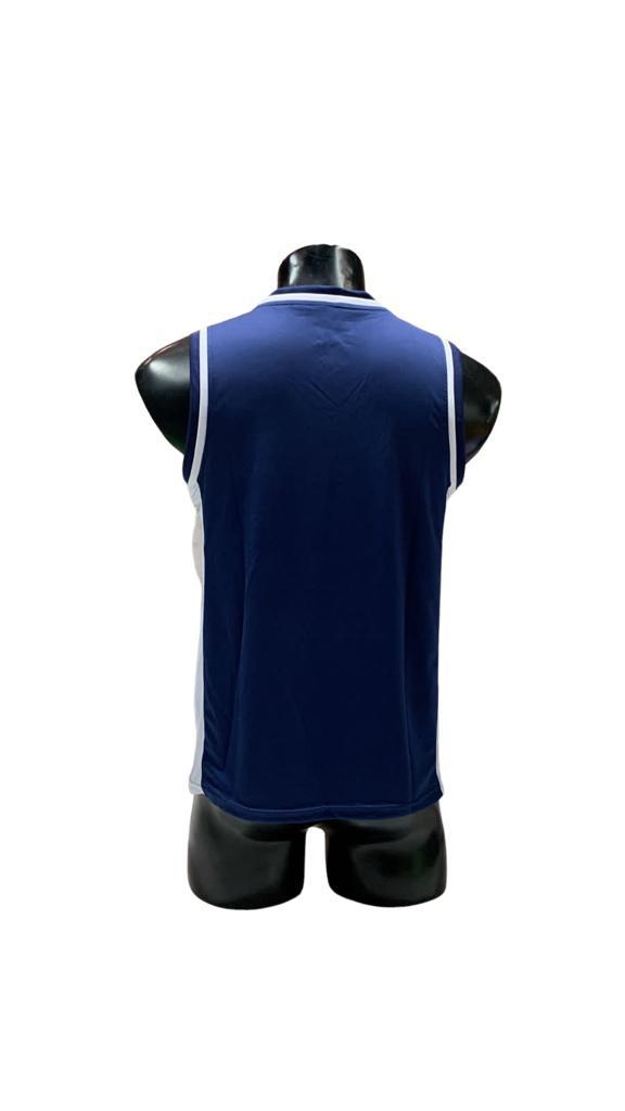 Camiseta mundial varón azul marino/blanco