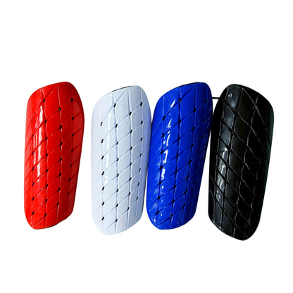 Canilleras de fútbol adulto sin velcro diseño rombos