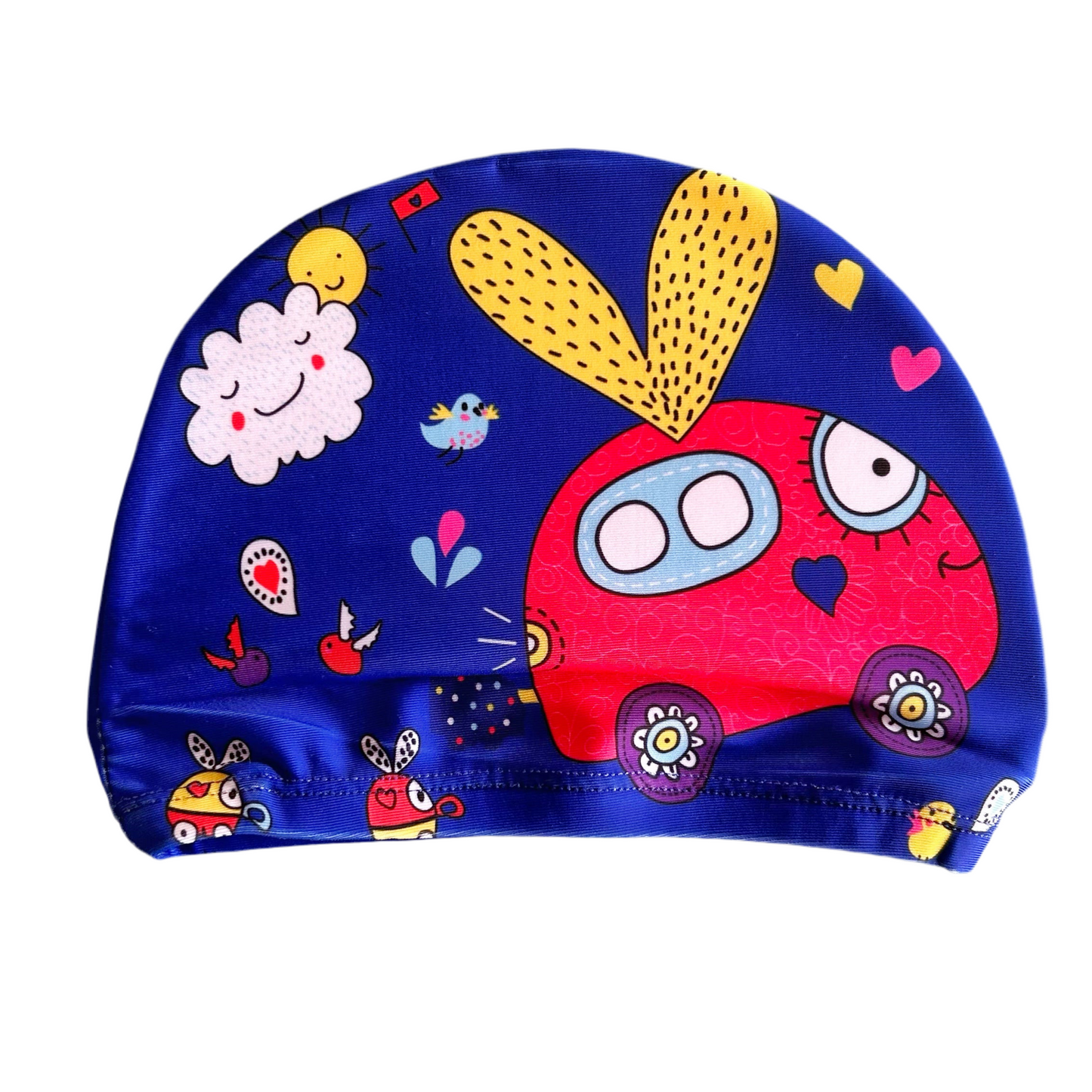 Gorro natación lycra niño de 2 a 8 años Auto