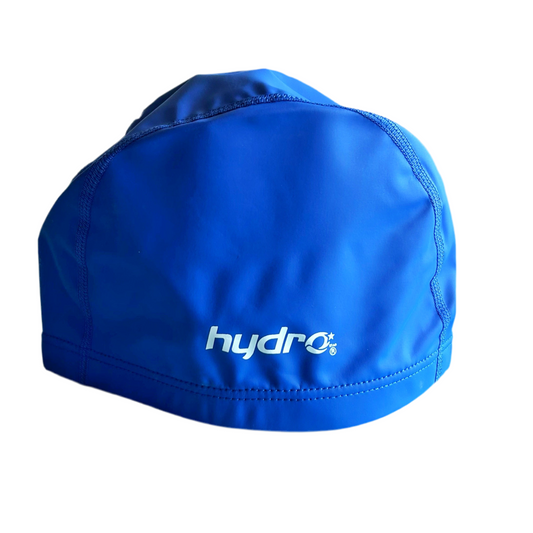 El Gorro de Natación Hydro Liso Polyflex Azul Adulto