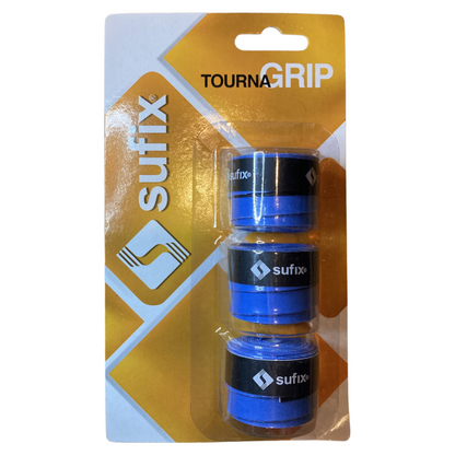 Grip sufix tenis Azul 3 unidades