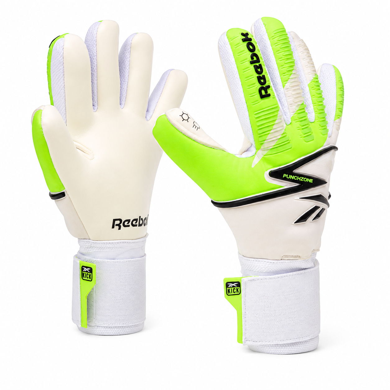 Guante Arquero Kick Reebok – Corte Negativo con Fingersave