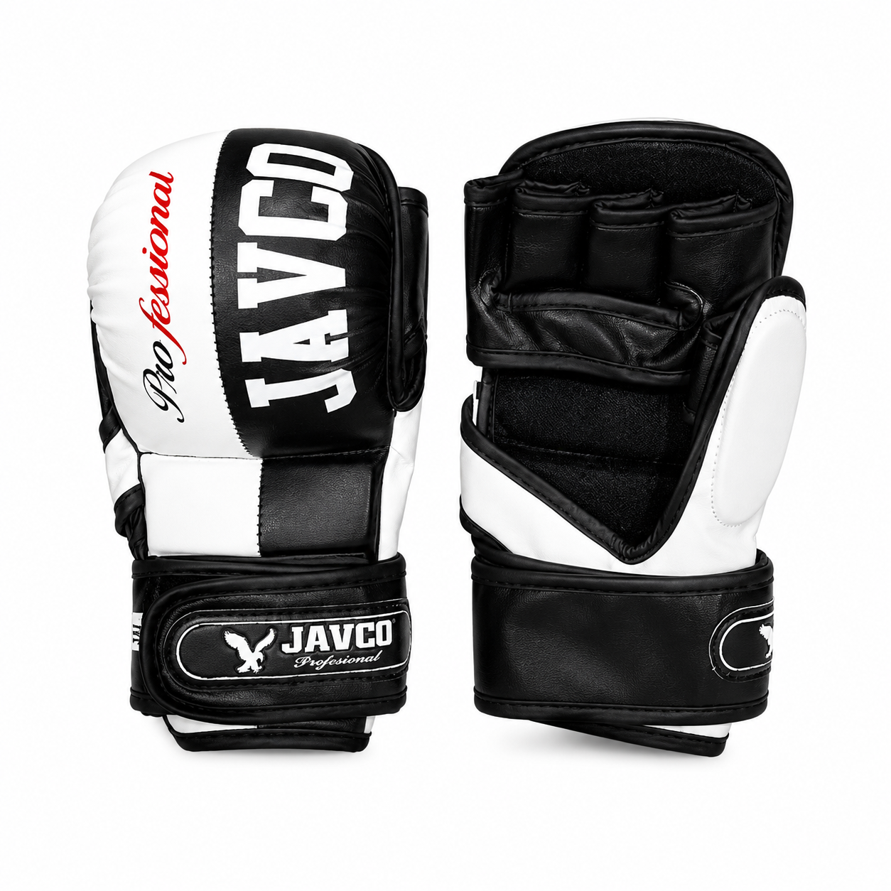 Guantilla MMA entrenamiento Blanco Negro - Javco