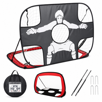 Arco de fútbol plegable