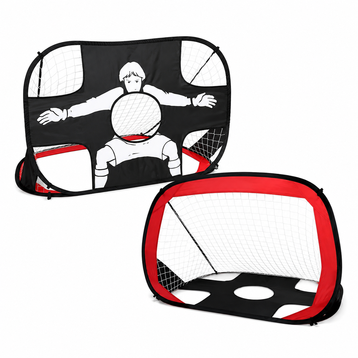 Arco de fútbol plegable