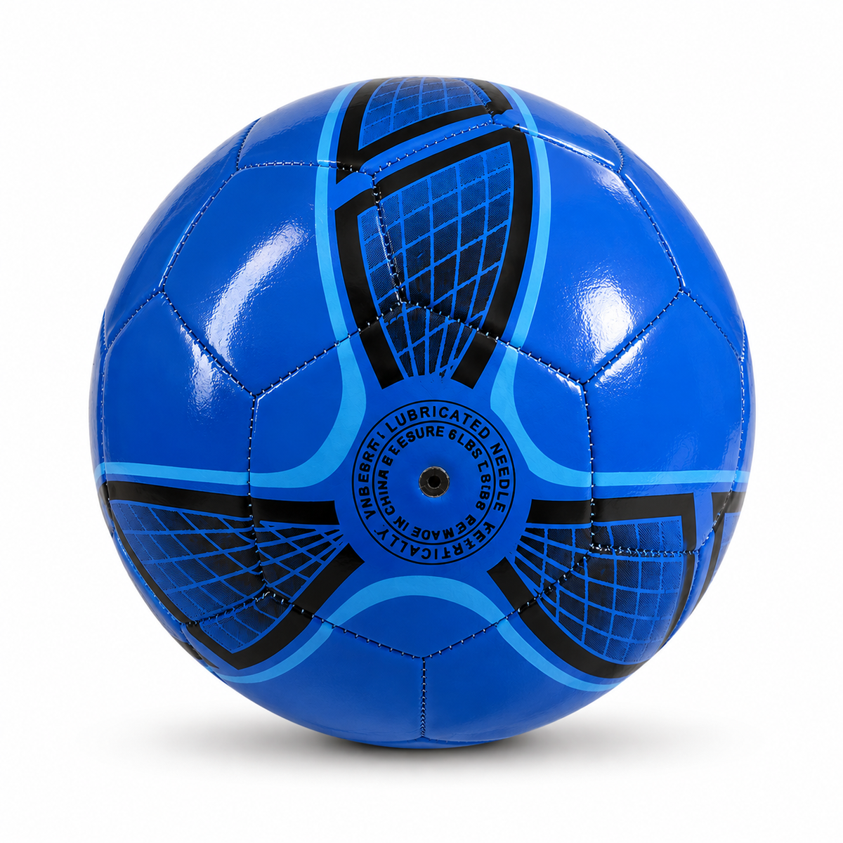 Balón fútbol eco N°5 Azul - Negro