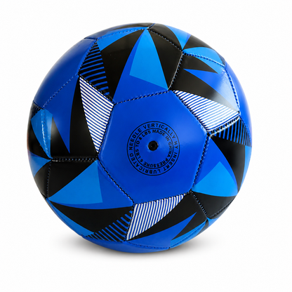 Balón fútbol eco N°5 Azul - Negro - Gris