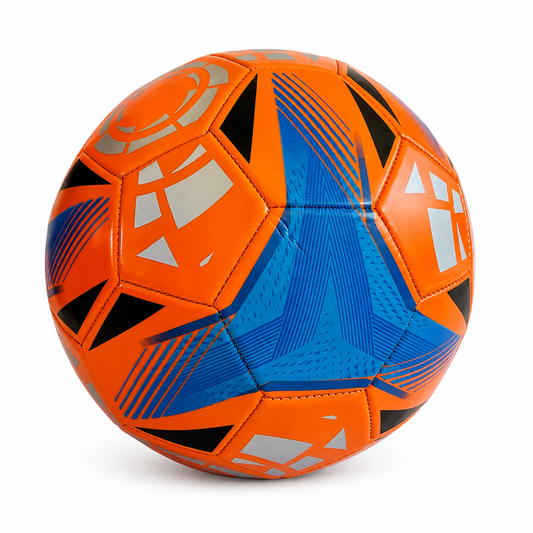 Balón fútbol eco N°5 Naranjo - Azul