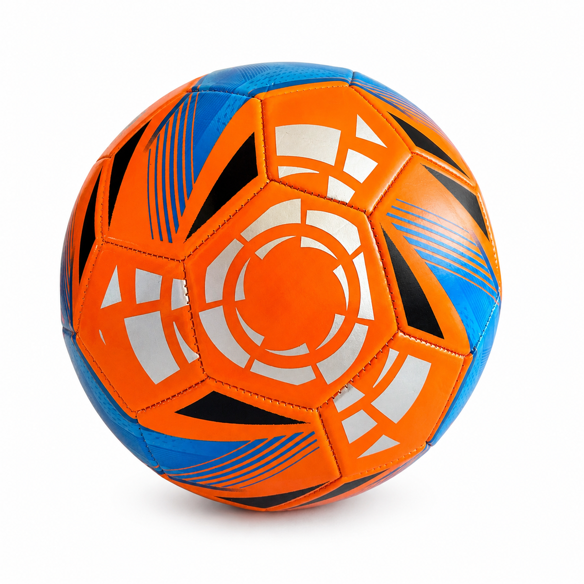 Balón fútbol eco N°5 Naranjo - Azul