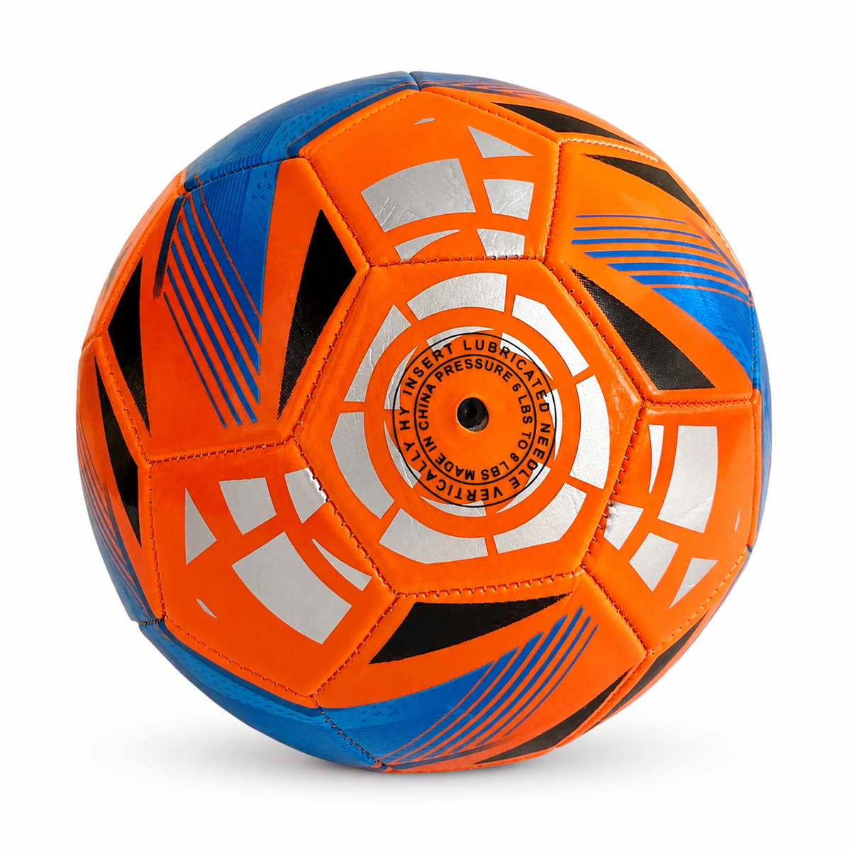 Balón fútbol eco N°5 Naranjo - Azul