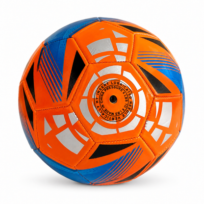 Balón fútbol eco N°5 Naranjo - Azul